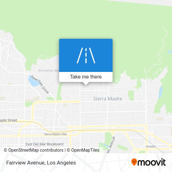 Fairview Avenue map