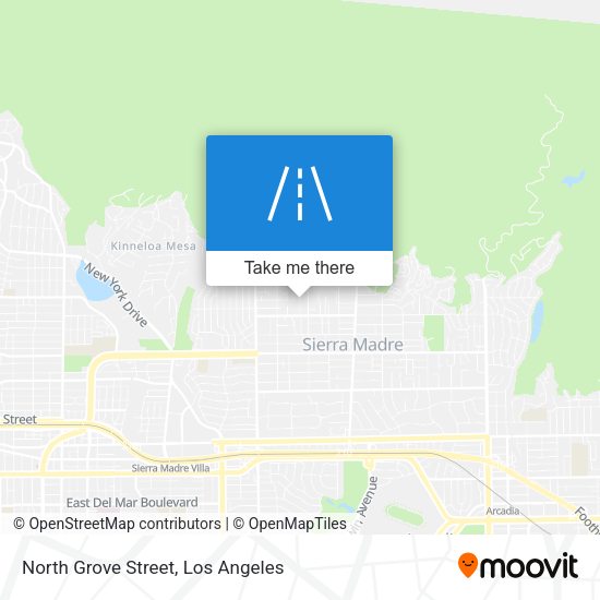 Mapa de North Grove Street