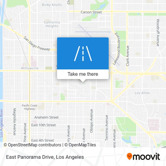 Mapa de East Panorama Drive