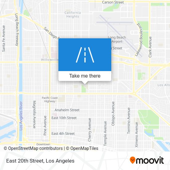 Mapa de East 20th Street
