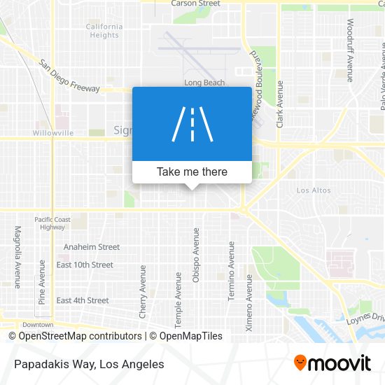 Mapa de Papadakis Way