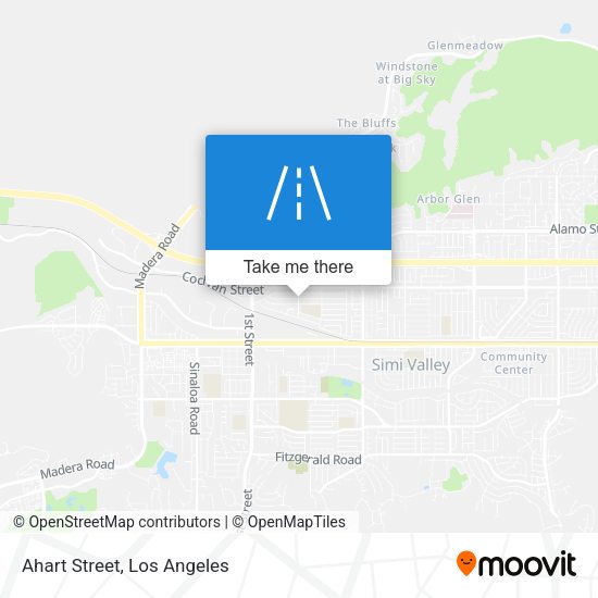 Mapa de Ahart Street