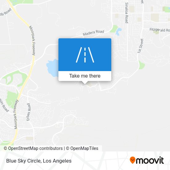Mapa de Blue Sky Circle