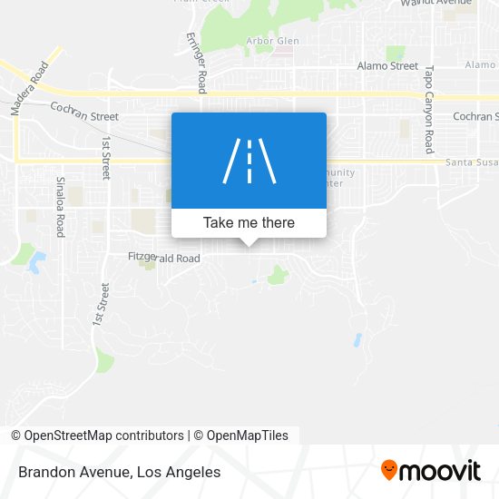 Mapa de Brandon Avenue