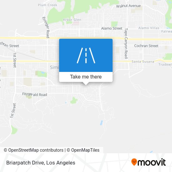 Briarpatch Drive map