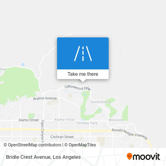 Mapa de Bridle Crest Avenue