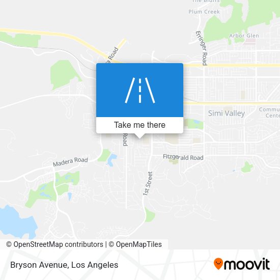 Bryson Avenue map