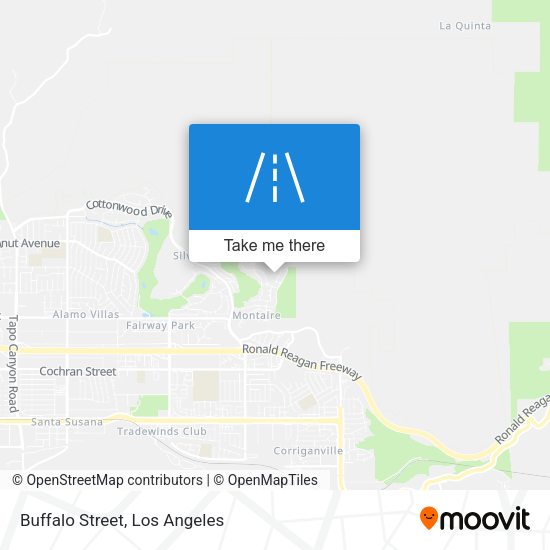 Mapa de Buffalo Street