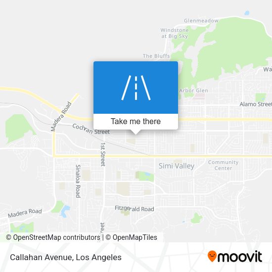 Mapa de Callahan Avenue