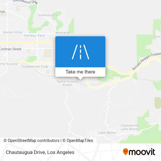Mapa de Chautaugua Drive
