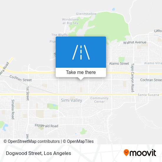 Mapa de Dogwood Street