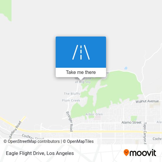 Eagle Flight Drive map
