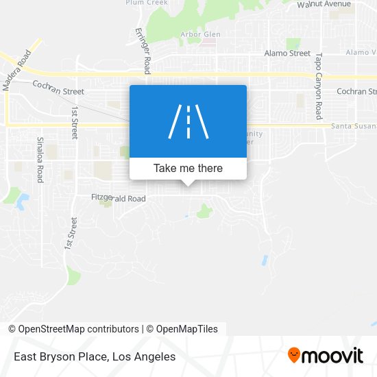 East Bryson Place map