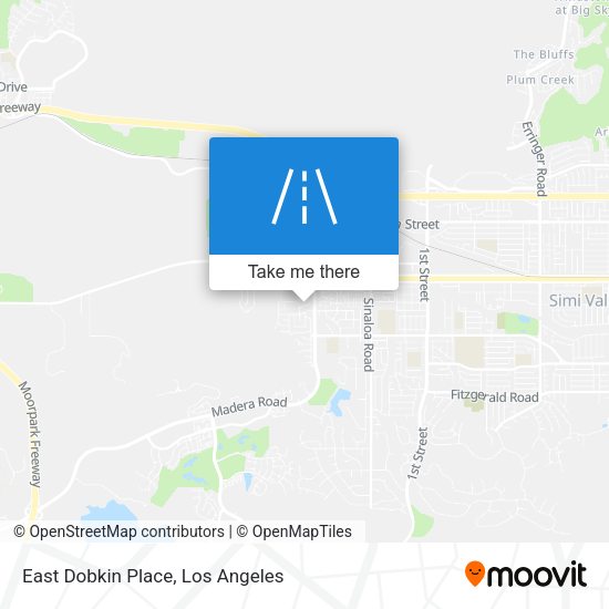 Mapa de East Dobkin Place
