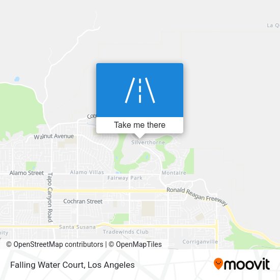 Falling Water Court map