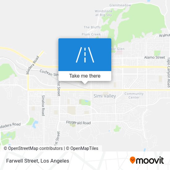 Mapa de Farwell Street
