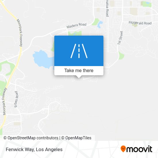 Mapa de Fenwick Way