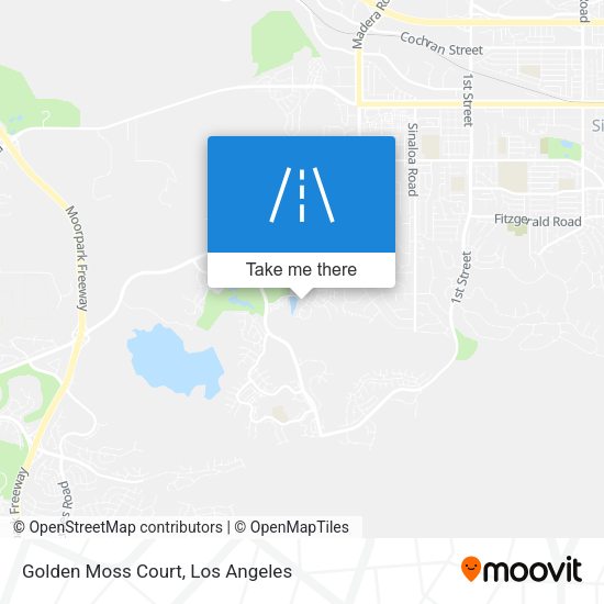 Mapa de Golden Moss Court