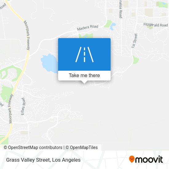 Grass Valley Street map