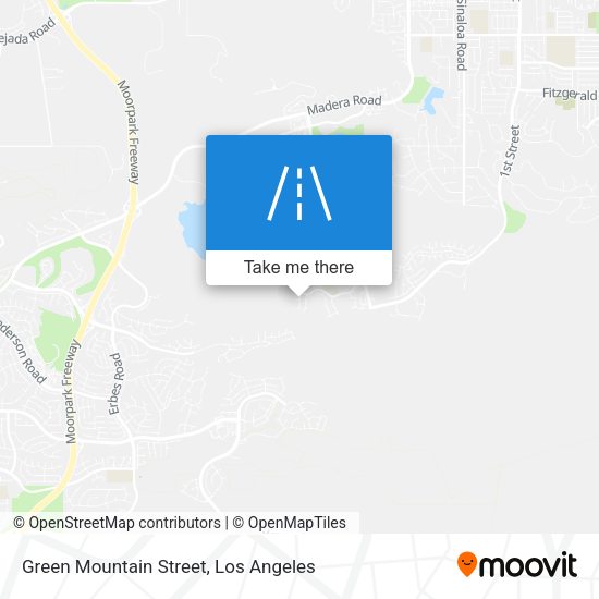 Green Mountain Street map
