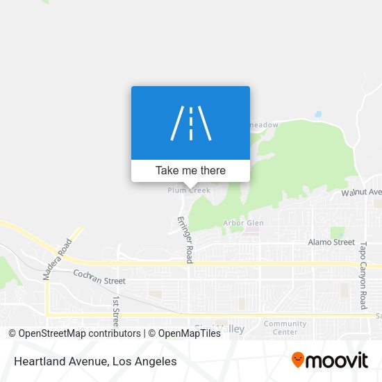 Heartland Avenue map