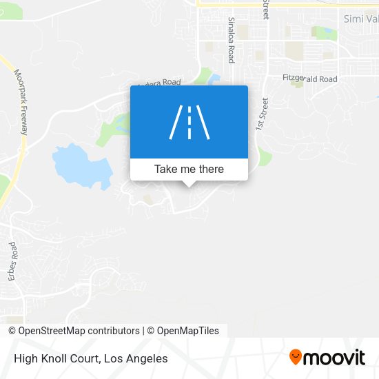 Mapa de High Knoll Court