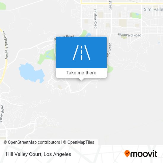 Mapa de Hill Valley Court