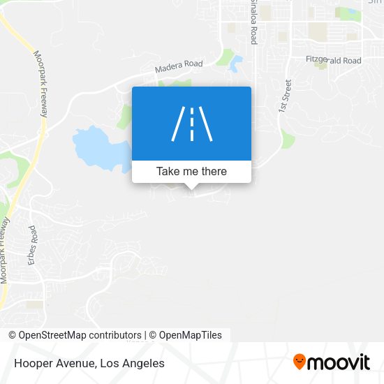 Mapa de Hooper Avenue