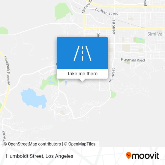 Humboldt Street map