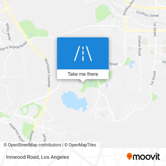 Innwood Road map