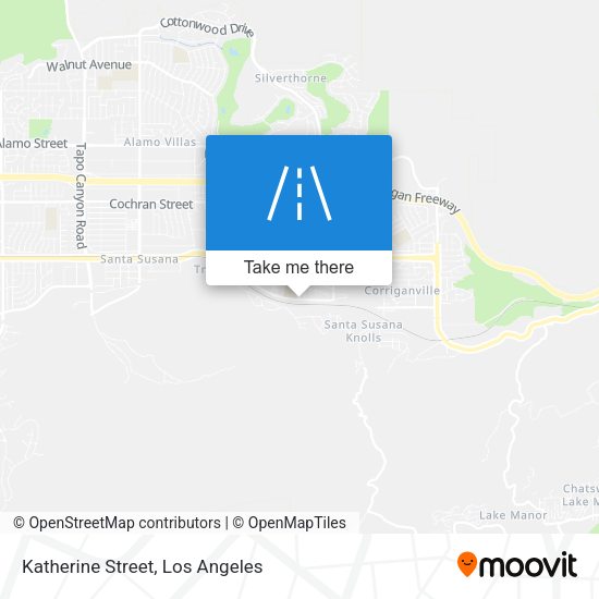 Katherine Street map