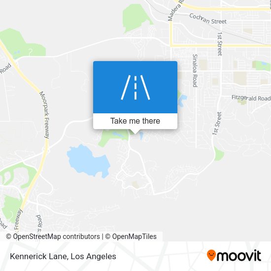 Mapa de Kennerick Lane