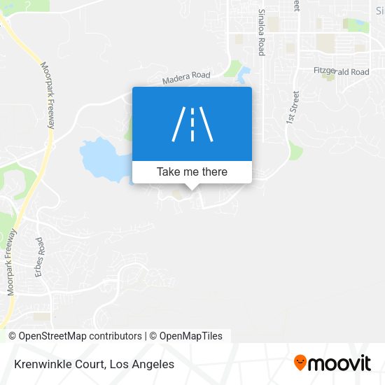 Mapa de Krenwinkle Court