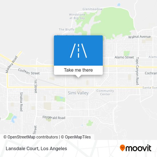 Mapa de Lansdale Court