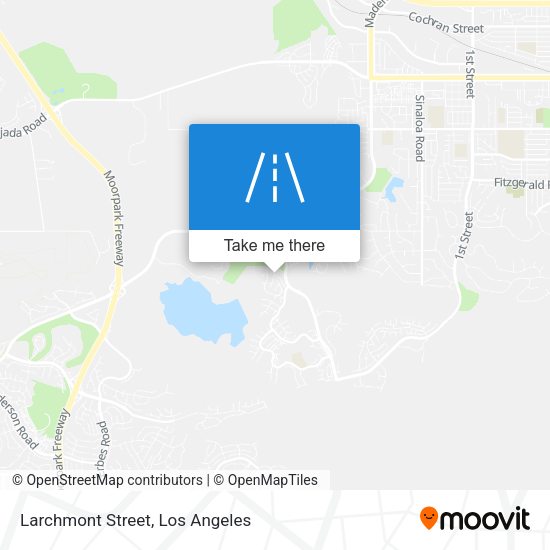 Larchmont Street map
