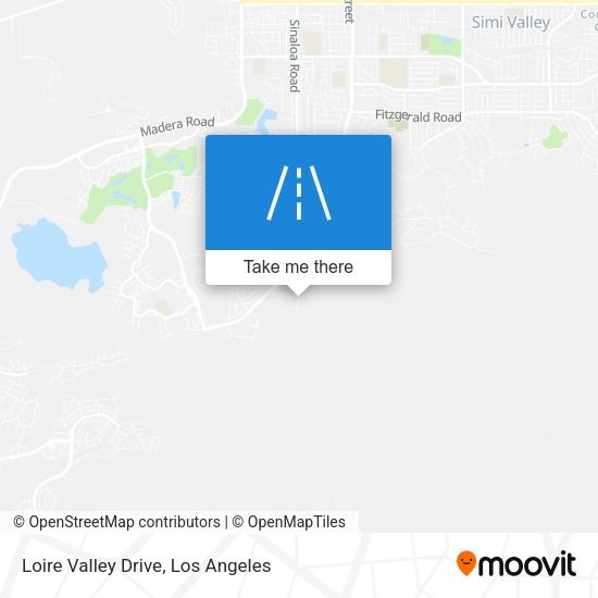 Loire Valley Drive map
