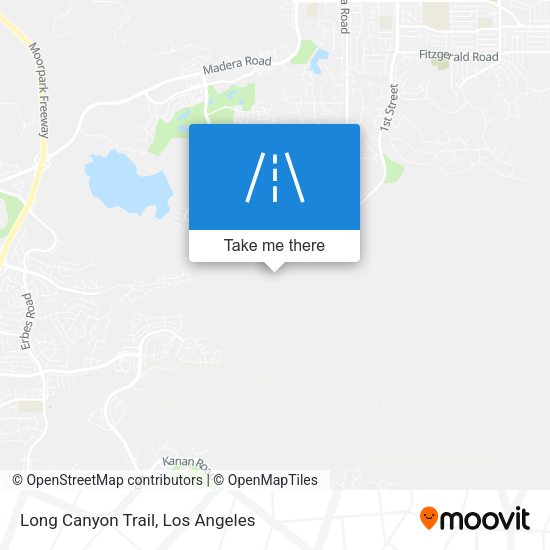 Long Canyon Trail map