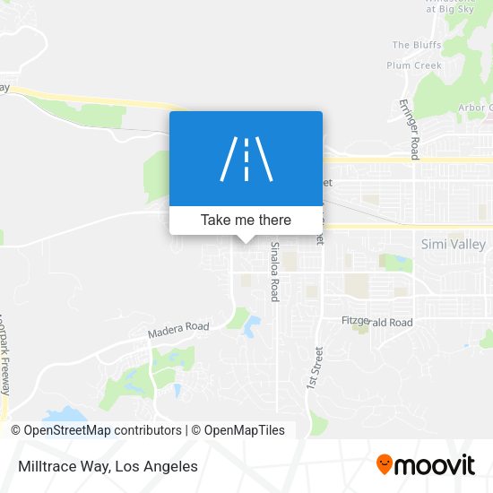 Mapa de Milltrace Way