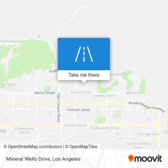 Mineral Wells Drive map