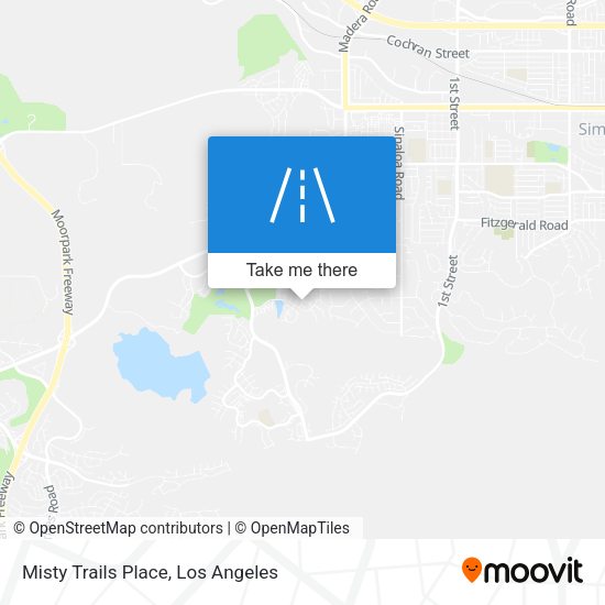 Mapa de Misty Trails Place
