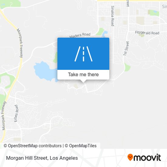Mapa de Morgan Hill Street