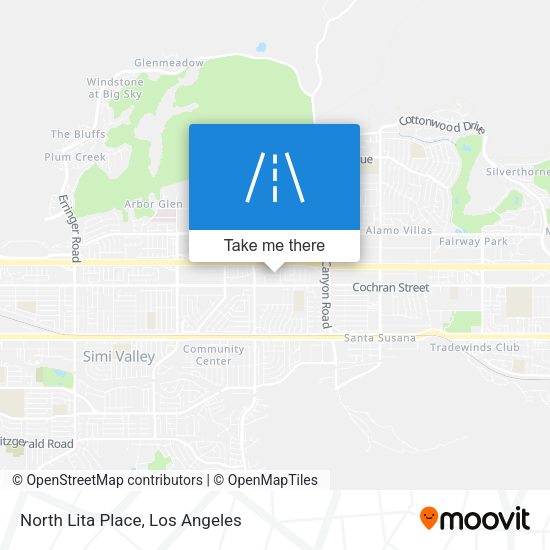 Mapa de North Lita Place