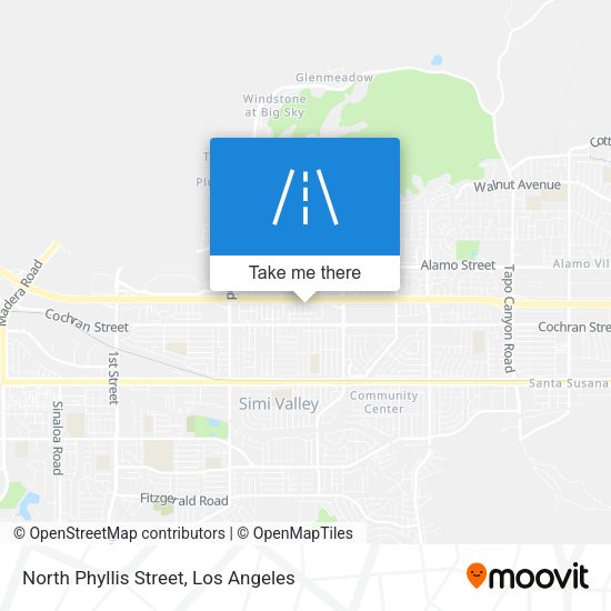 Mapa de North Phyllis Street