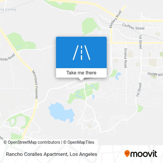 Mapa de Rancho Coralles Apartment
