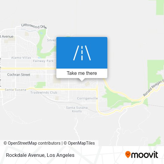 Rockdale Avenue map