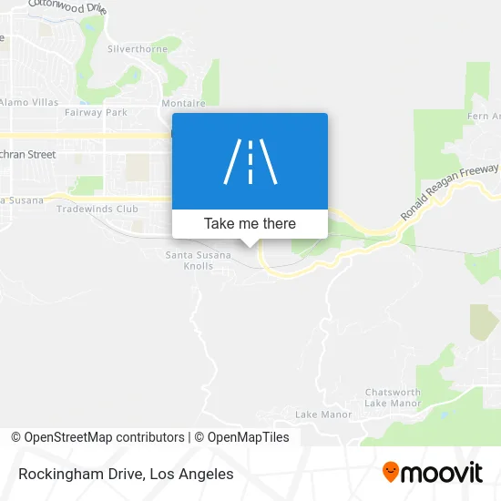 Rockingham Drive map