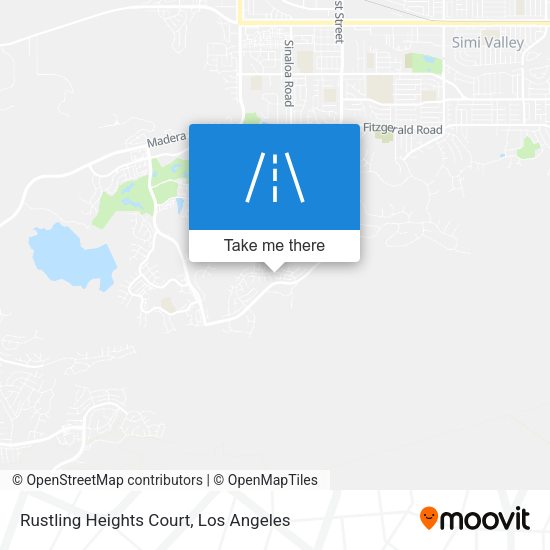 Rustling Heights Court map