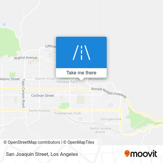 San Joaquin Street map