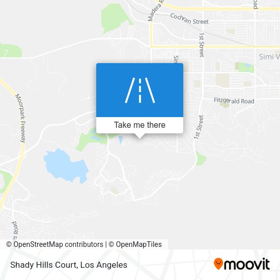 Mapa de Shady Hills Court
