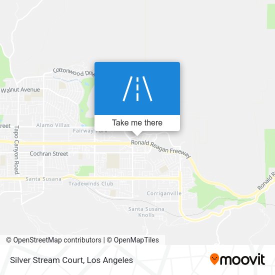 Mapa de Silver Stream Court